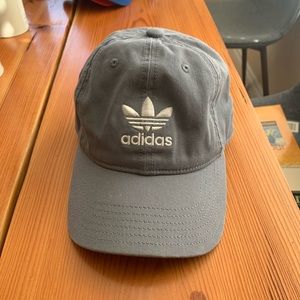 🧢 2/$15 Grey Adidas Hat